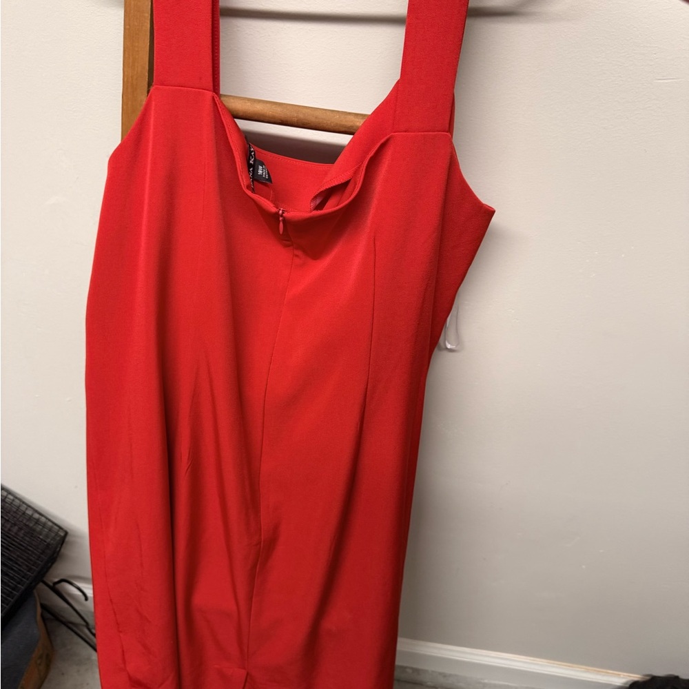 Dana Kay Strapless Red Dress